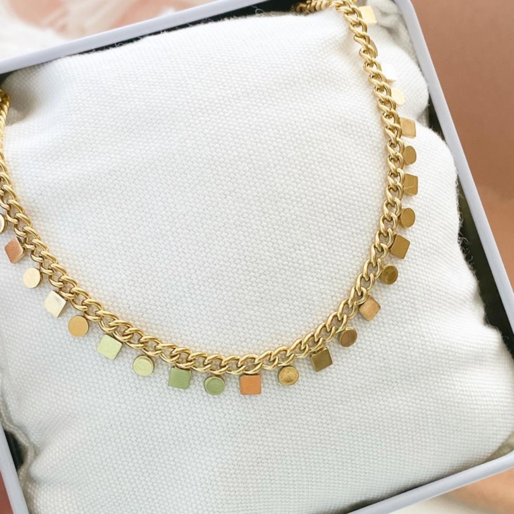 NWT! Kinsley Armelle Signal Necklace 14” - Picture 4 of 4